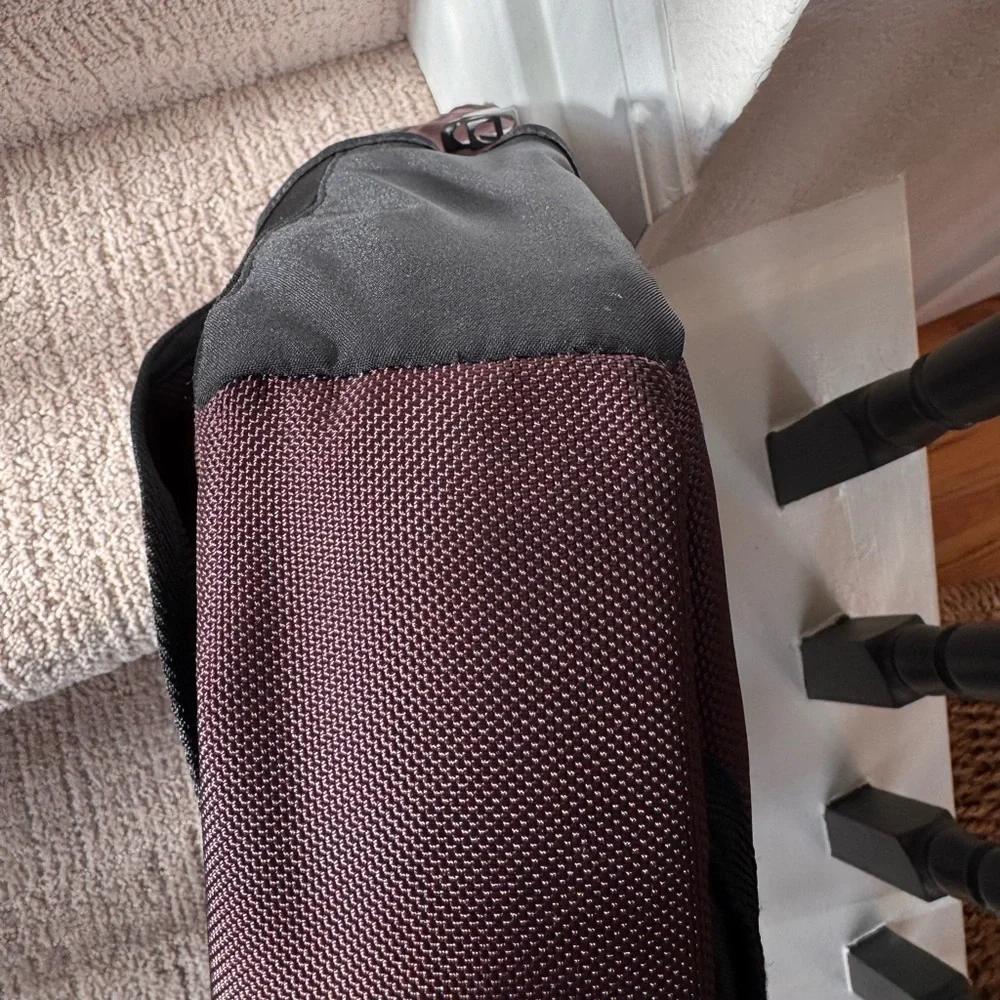 Timbuk2 Black and Burgundy/Purple Laptop Bag